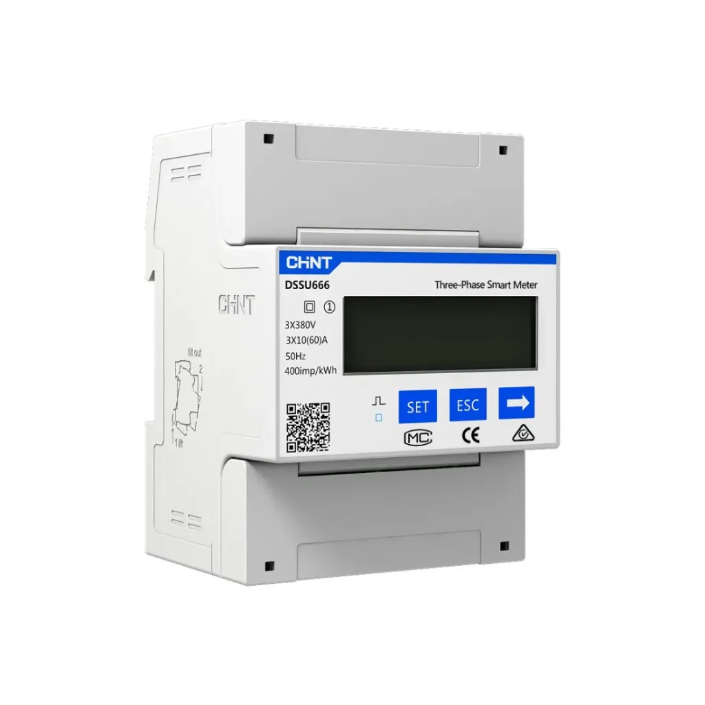 [FDTSU666 1.5(6)A] Foxess Smart Meter Trifase Dtsu666 200A Con Pinze Ct